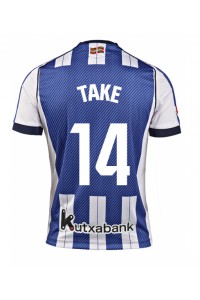 Fotbalové Dres Real Sociedad Takefusa Kubo #14 Domácí Oblečení 2025-26 Krátký Rukáv